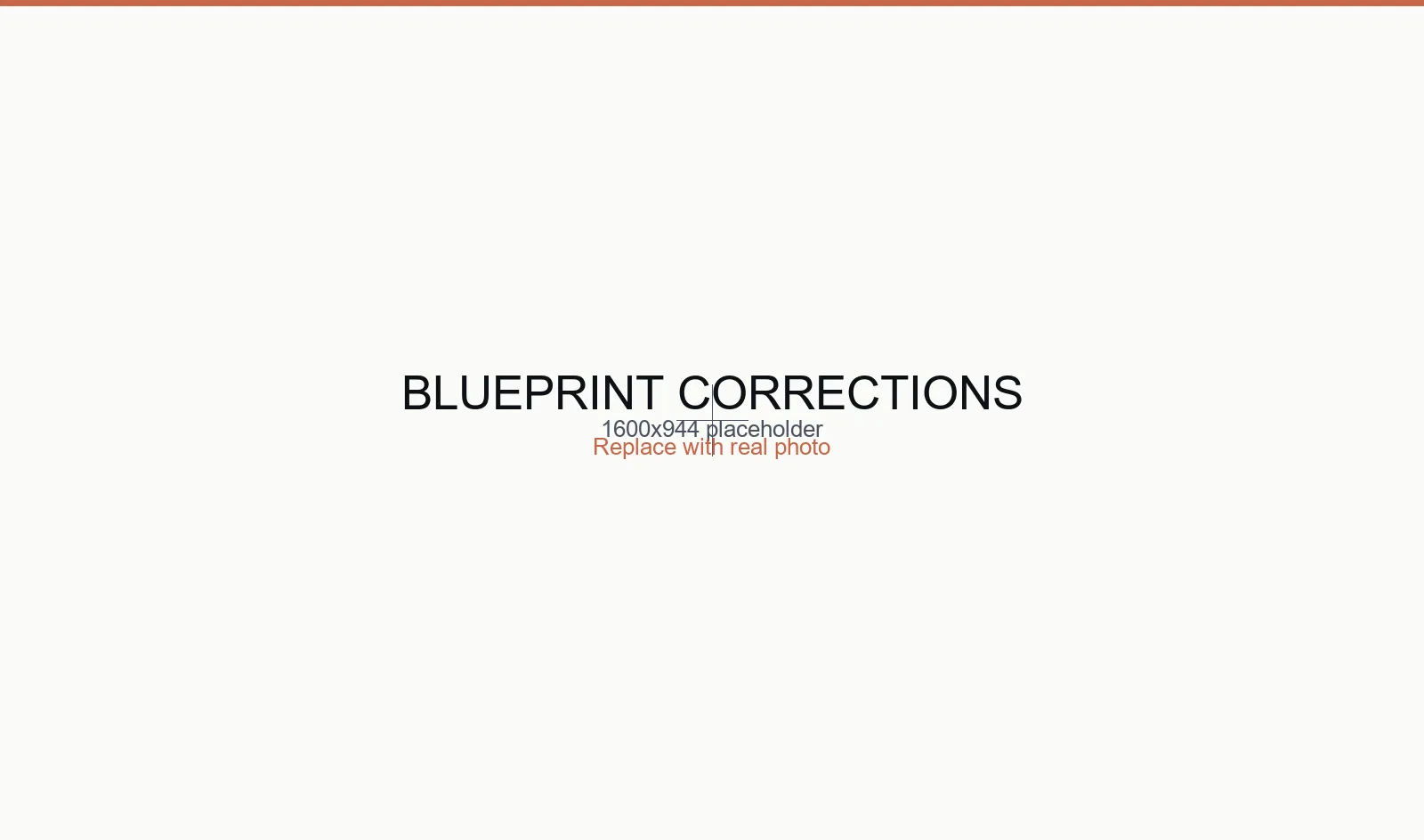 Chartered architectural technologist correcting planning drawings